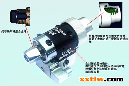 無(wú)氣噴涂
